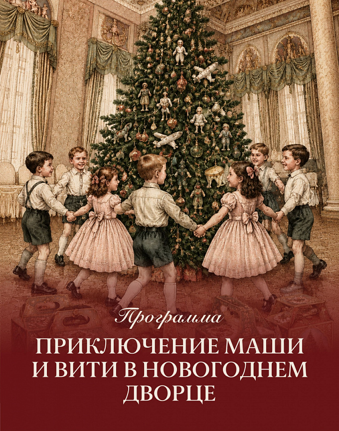Интерактивная экскурсионная программа  для школьников младших классов  «ПРИКЛЮЧЕНИЯ МАШИ И ВИТИ В НОВОГОДНЕМ ДВОРЦЕ»